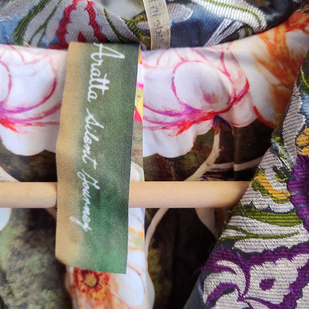 ARATTA FLORAL LAME BLAZER JACKET - Picture 3 of 5
